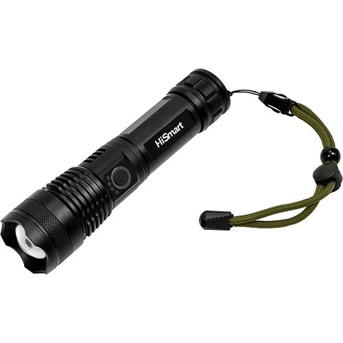 Hismart Flashlight 3000lm, LED, IPX7 image 1