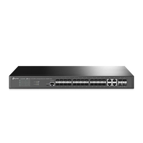 Switch|TP-LINK|Omada|TL-SG3428XF|Type L2+|Rack|4x10/100/1000BASE-T/SFP combo|20xSFP|4xSFP+|2xConsole|1|SG3428XF image 1