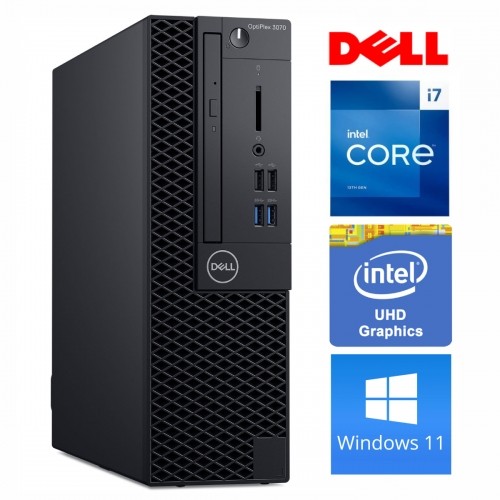 DELL 3070 SFF i7-9700 32GB 256SSD M.2 NVME DVD WIN11Pro image 1