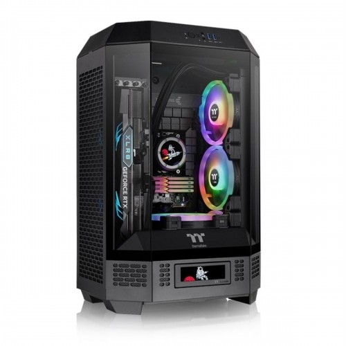 ATX Pus-torņveida Kārba THERMALTAKE THE TOWER T300 Melns image 1