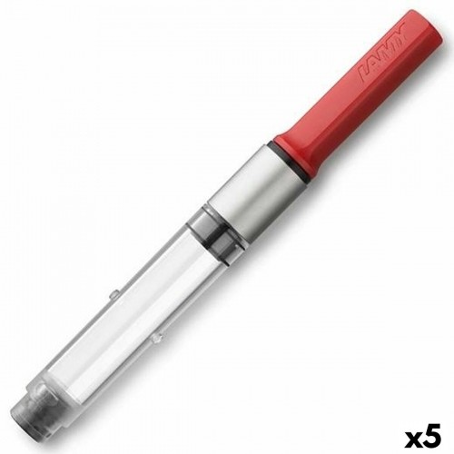 Конвертер для Перьевой Ручки Lamy Красный (5 штук) image 1