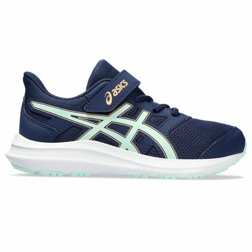 Skriešanas Apavi Bērniem Asics Jolt 4 Ps Zils Piparmētra image 1