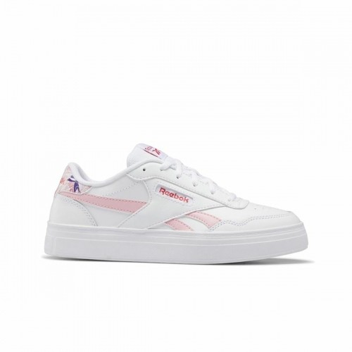 Sporta Bikses Sievietēm Reebok Court Advance Bold Balts image 1