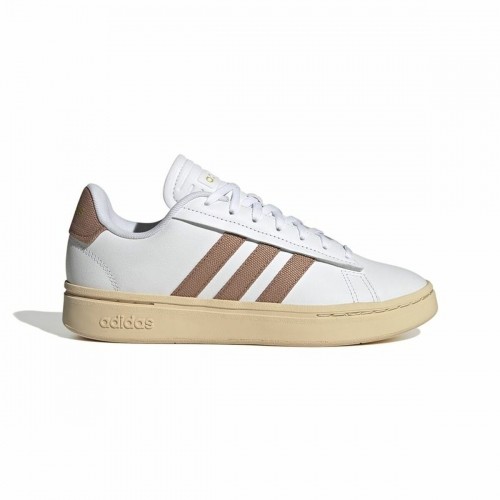 Sporta Bikses Sievietēm Adidas Grand Court Alpha Balts image 1