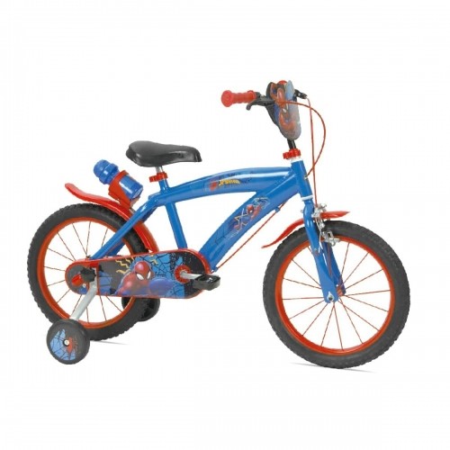 Children's Bike Huffy 21901W Spider-Man Blue Red image 1