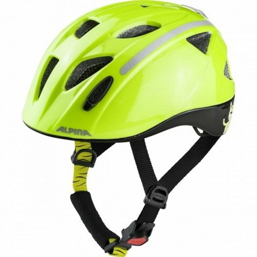 Children's Cycling Helmet Alpina XIMO FLASH Yellow Black 49-54 cm image 1