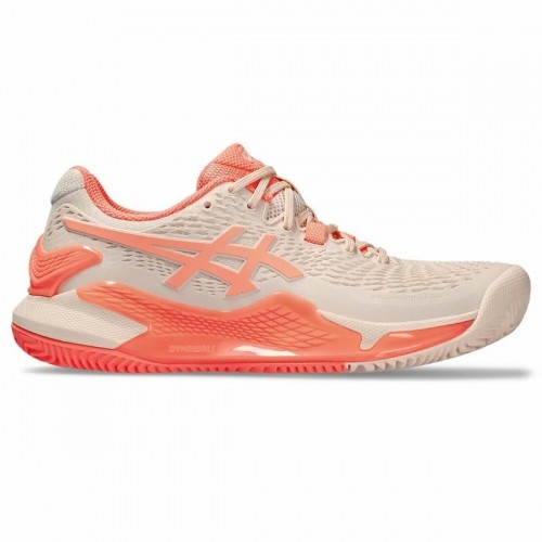 Женские теннисные туфли Asics Gel-Resolution 9 Clay Лососевый image 1