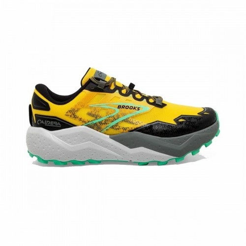 Running Shoes for Adults Brooks Caldera 7 Yellow Black image 1