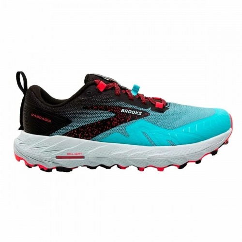 Женские спортивные кроссовки Brooks Cascadia 17 Синий Чёрный Светло Синий image 1