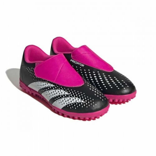 Children's Indoor Football Shoes Adidas Predator Accuracy.4 Black Fuchsia Unisex image 1