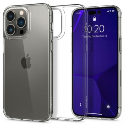 Case SPIGEN Airskin Hybrid ACS04808 for Iphone 14 Pro Max - Crystal Clear image 1