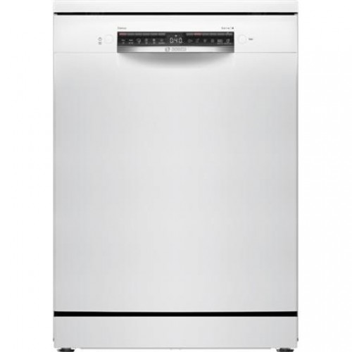 Bosch | Dishwasher | SMS4HVW00E | Free standing | Width 60 cm | Number of place settings 14 | Number of programs 6 | Energy efficiency class D | Display | AquaStop function | White image 1