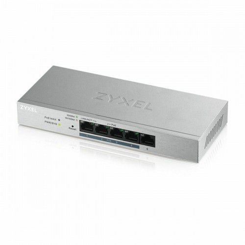 Переключатель ZyXEL GS1200-5HP RJ-45 PoE Серый image 1