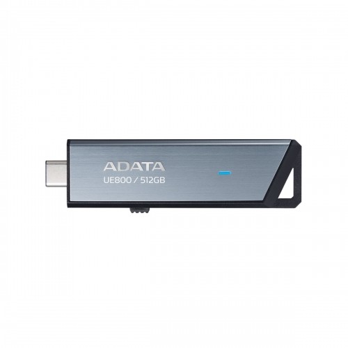 USB Zibatmiņa Adata AELI-UE800-512G-CSG 512 GB Melns Tērauds image 1