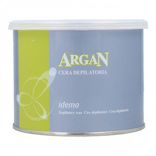 Воск для депиляции волос на теле Idema банка Аргановое масло (400 ml) image 1