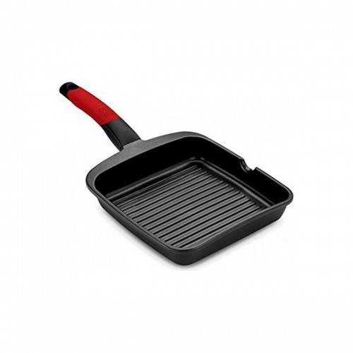 Grill pan with stripes BRA A411428 (28 x 28 cm) image 1