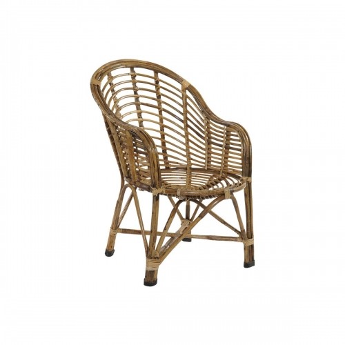 Armchair DKD Home Decor Natural wicker 56 x 50 x 83 cm 56 x 56 x 83 cm image 1