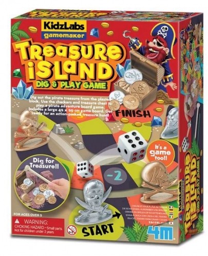 4M Galda spēle Treasure Island image 1