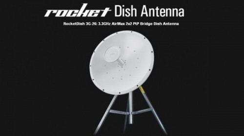 Ubiquiti RD-3G26 | Virziena antena | RocketDish, 3GHz, 26dBi image 1