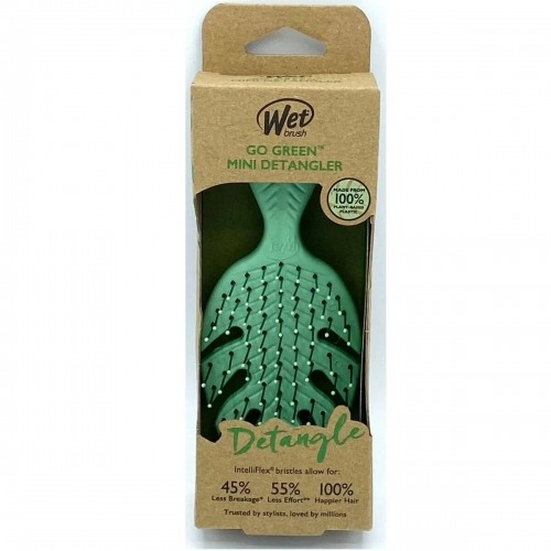 Щетка для распутывания волос The Wet Brush Go Green Зеленый Mini image 1