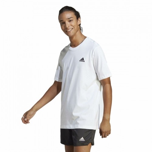 Спортивная футболка с коротким рукавом, мужская Adidas S (S) image 1