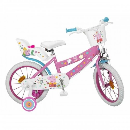 Bērnu velosipēds Toimsa TOI1695 16" Rozā Daudzkrāsains image 1