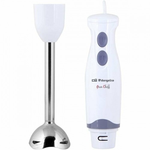 Hand-held Blender Orbegozo BT 1320 400 W White image 1