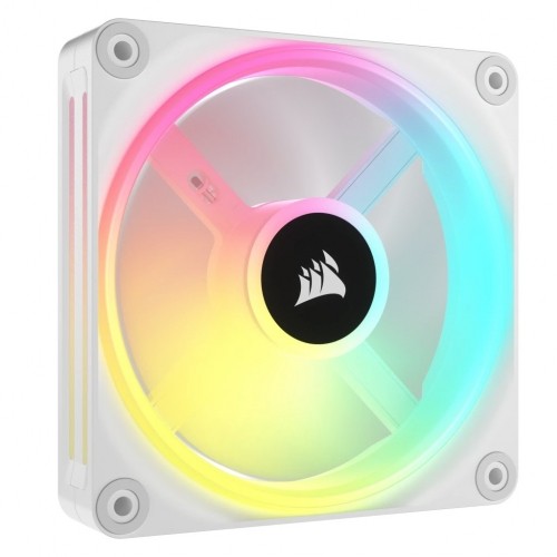 Corsair CO-9051006-WW computer cooling system Computer case Fan 12 cm White 3 pc(s) image 1