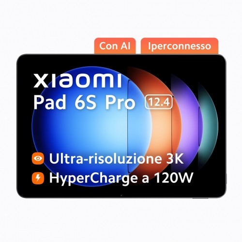 Tablet Xiaomi Pad 6S PRO 8/256GB 12.4" WIFI Gray image 1