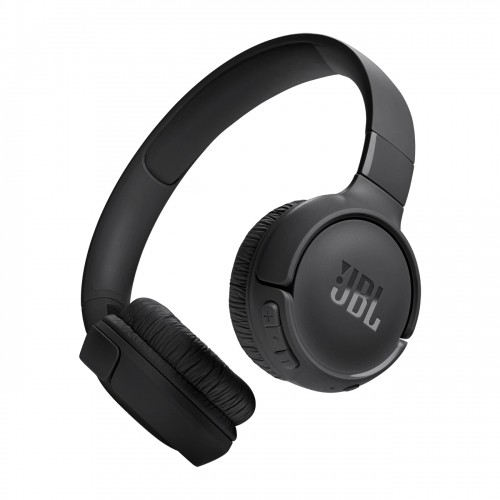 JBL Tune 520BT wireless on-ear Bluetooth 5.3 headphones - black image 1