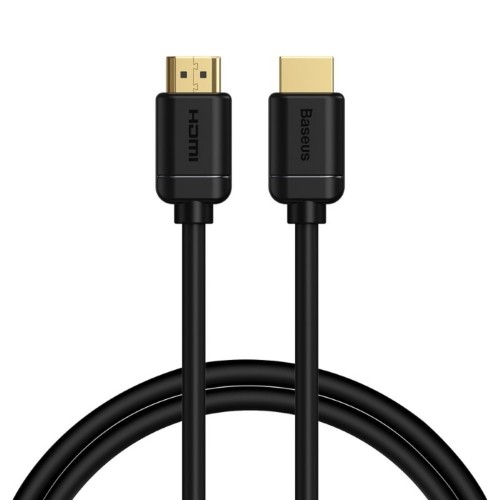 Baseus Hdmi 2.0 Кабель 1m папа/папа 4K 60Hz 3D HDR 18Gbps Прочный Премиум Черный image 1