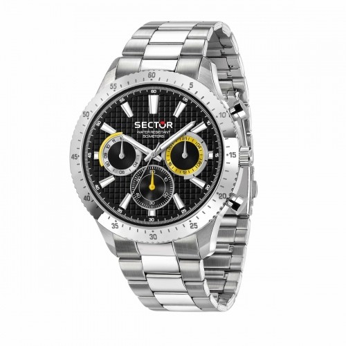 Men's Watch Black Silver image 1