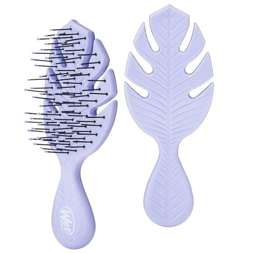 Detangling Hairbrush The Wet Brush Go Green Lilac Mini image 1
