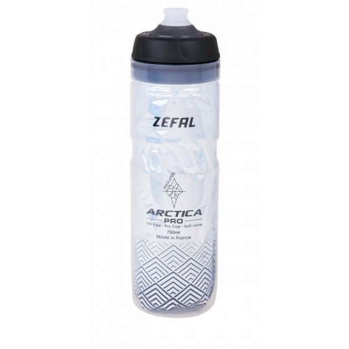 Water bottle Zefal 750 ml Black polypropylene image 1