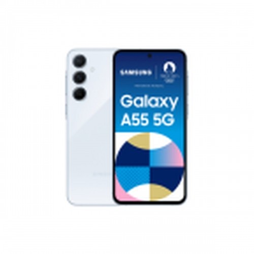 Viedtālruņi Samsung A55 8 GB RAM 256 GB Zils Melns image 1
