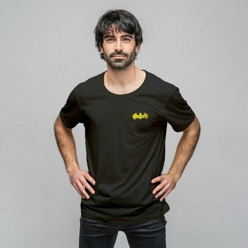 Men’s Short Sleeve T-Shirt Batman Black Adults unisex image 1