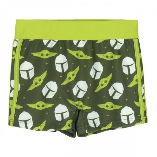 плавки-шорты для мальчиков The Mandalorian Зеленый image 1