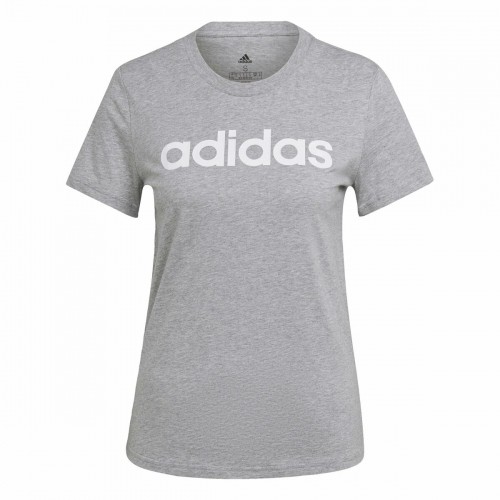 Sieviešu Krekls ar Īsām Piedurknēm Adidas L (L) image 1