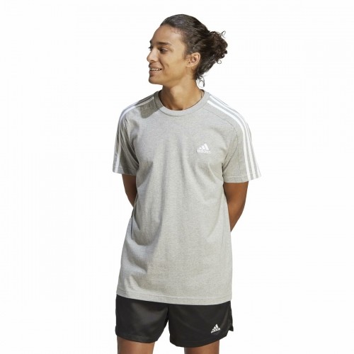 Vīriešu Krekls ar Īsām Piedurknēm Adidas L (L) image 1