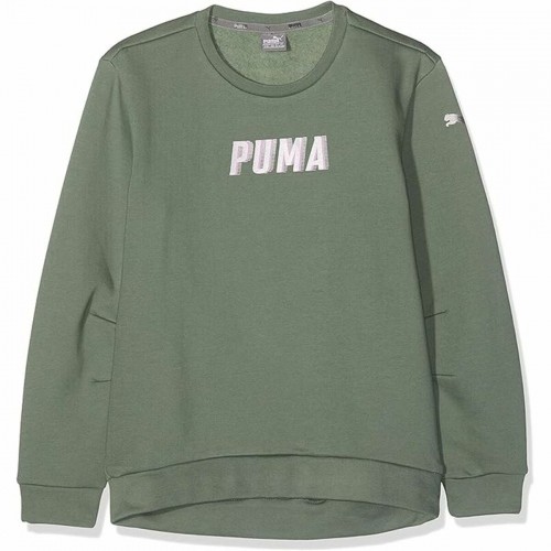 Детская толстовка Puma Style Белый Оливковое масло image 1