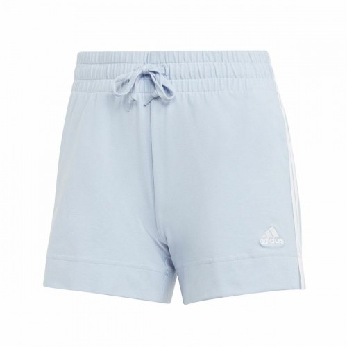 Sports Shorts for Women Adidas 3 Stripes Sj Light Blue image 1