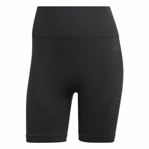 Sport leggings for Women Adidas Studio Aeroknit Black image 1