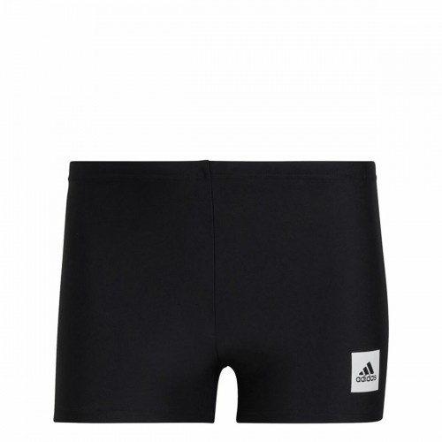 Men’s Bathing Costume Adidas Solid Black image 1