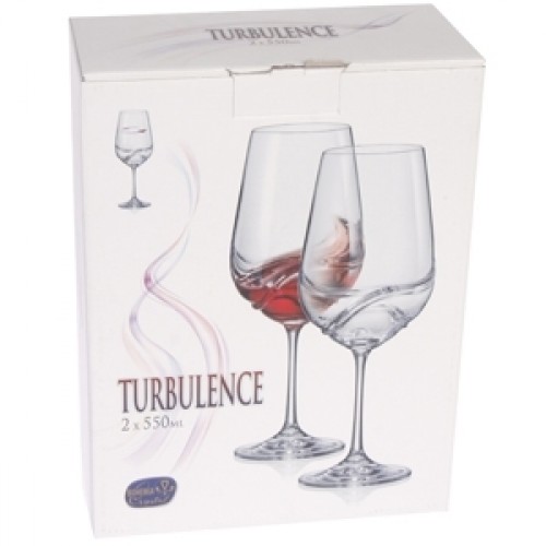 Glāzes Turbulence vīna 550ml 2gab. image 1