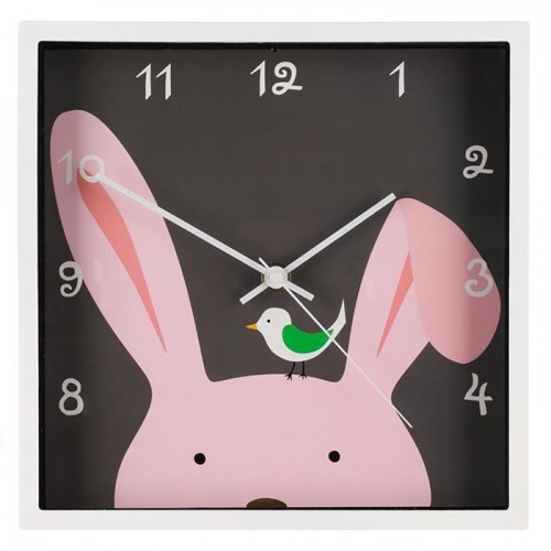 Pulkstenis sienas 4Living animals square bunny 24cm image 1