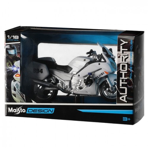 Rot. Motocikls Maisto Motorcycle 1:18 Finnish police image 1