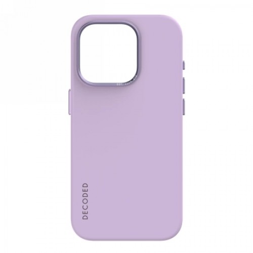 Decoded Silicone Case with MagSafe for iPhone 15 Pro Max - lavender image 1