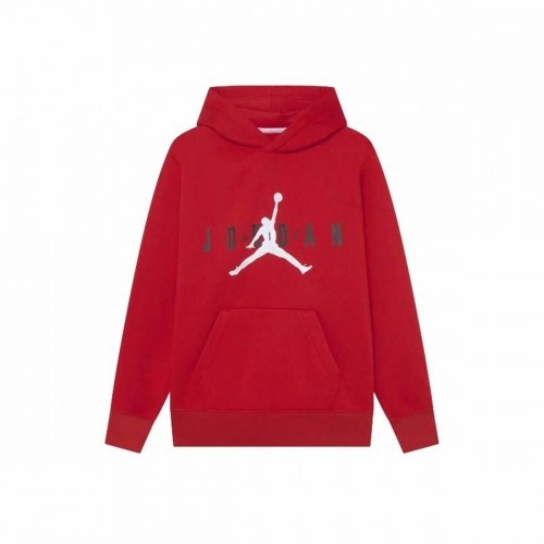 Толстовка с капюшоном детская Jordan Jumpman Белый Красный image 1