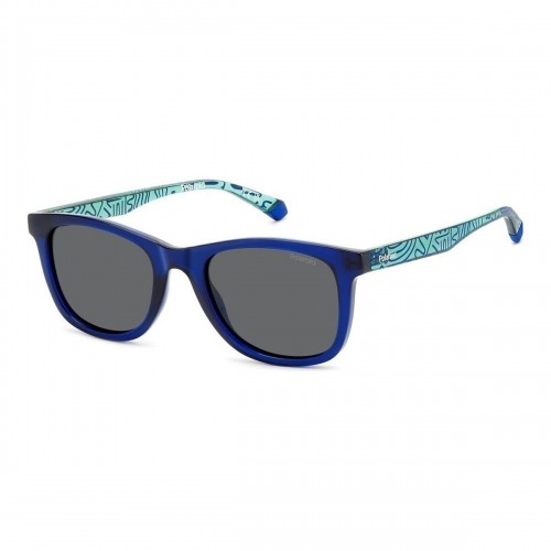 Unisex Sunglasses Polaroid PLD 8060_S Blue image 1
