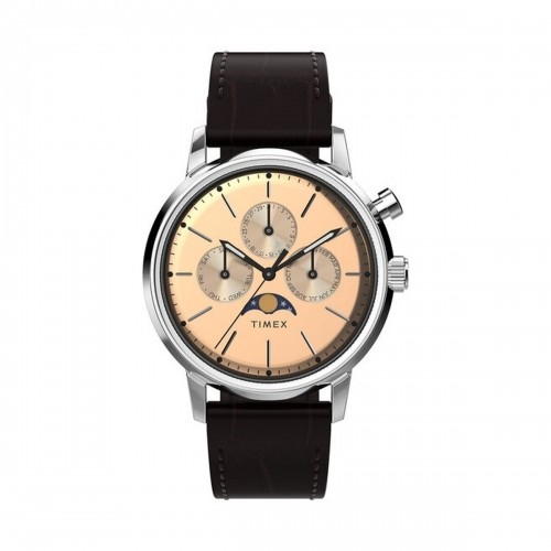 Men's Watch Timex MARLIN MOONPHASE Rose Gold (Ø 40 mm) image 1